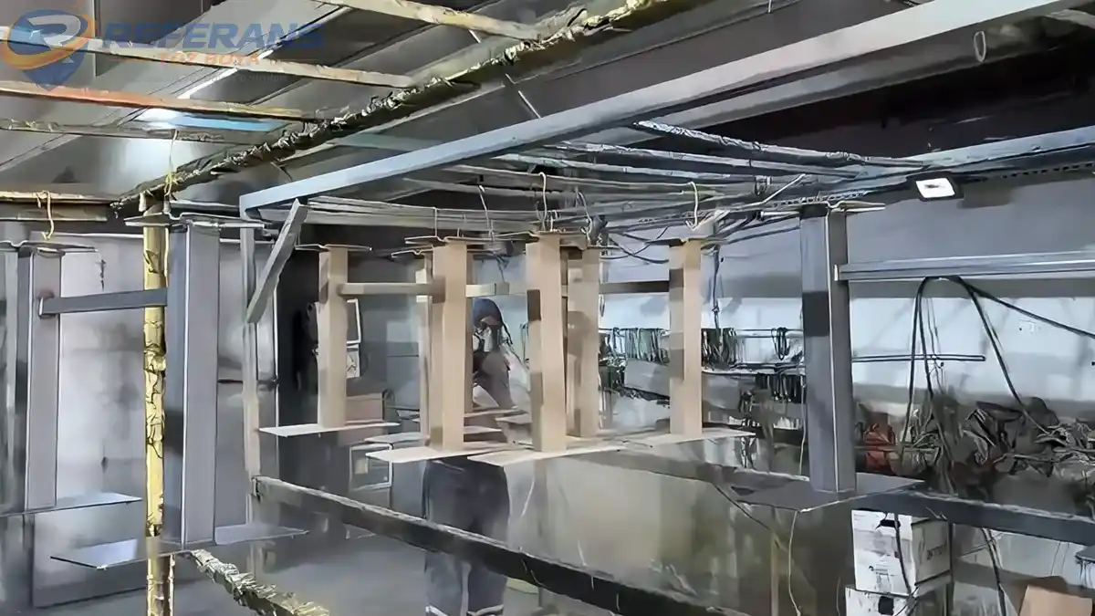 Masa Sandalye Mobilya Boyama – RAL 7006 11 Mobilya boyama kaplama. Mobilya firması masa sandalye aksamları, RAL 7006 kaplama ile aynı gün teslim edildi.